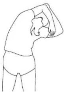 SportPlus SPHT9600iE - EXERCISE 5: STRETCHES FOR YOUR TRICEPS AND OBLIQUE MUSCLES - 1