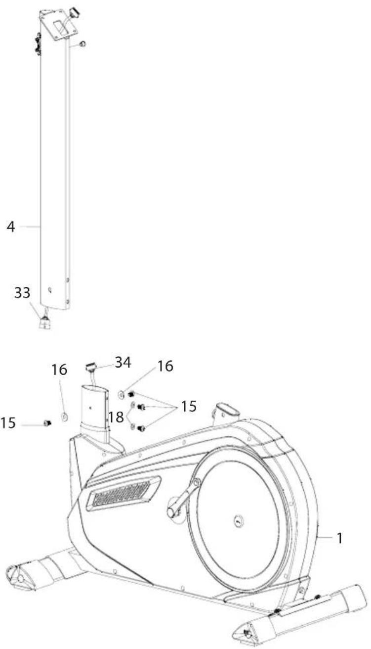 SportPlus SPHT9600iE - SCHRITT 2 - 1