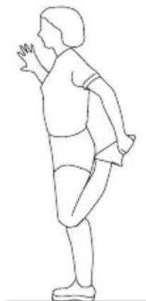 SportPlus SPHT9600iE - EXERCISE 6: STRETCHES FOR YOUR QUADRICEPS - 1
