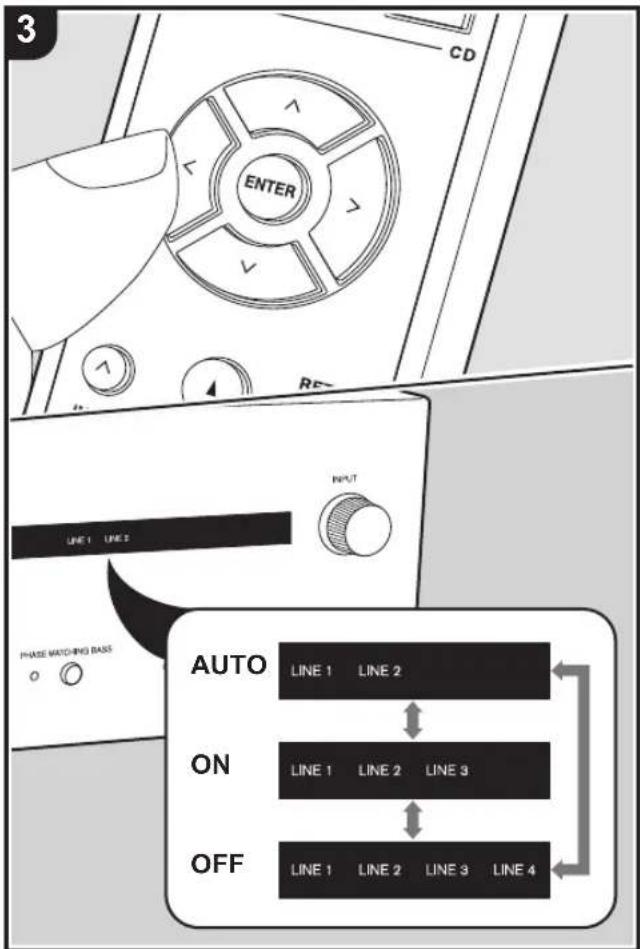 ONKYO A9130 - Subwoofer output settings - 3