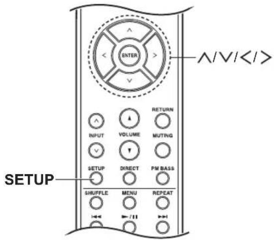 ONKYO A9130 - Ajustes de salute del subwoofer - 4