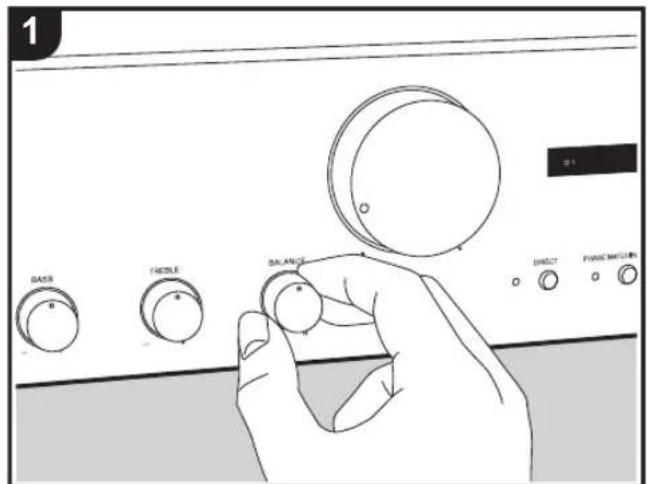 ONKYO A9130 - Ajustement de la qualité du son et de la balance - 1