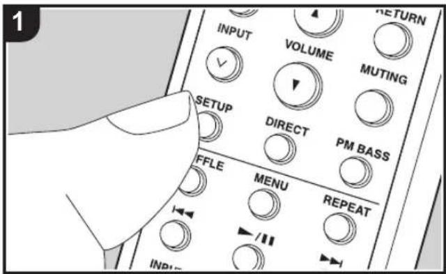ONKYO A9130 - Ajustes de la funciona RI - 1