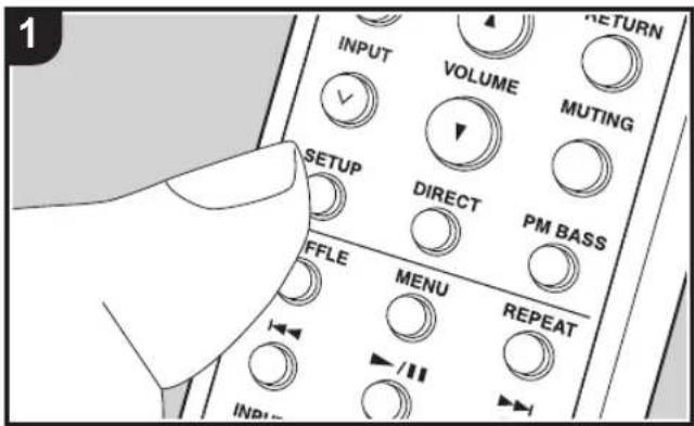 ONKYO A9130 - Configuration de la fonction RI - 1