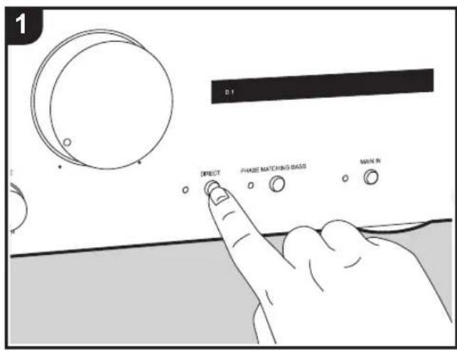 ONKYO A9130 - Using the Direct Function - 1