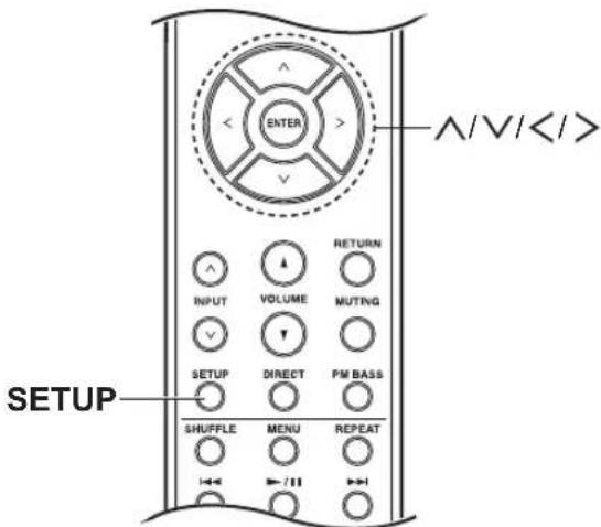 ONKYO A9130 - Réglages de la sortie du caisson de basse - 4