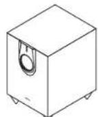 ONKYO HTS7700 - Powered Subwoofer (SKW-593) - 1
