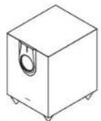 ONKYO HTS7700 - Caisson de graves sous tension (SKW-593) - 1