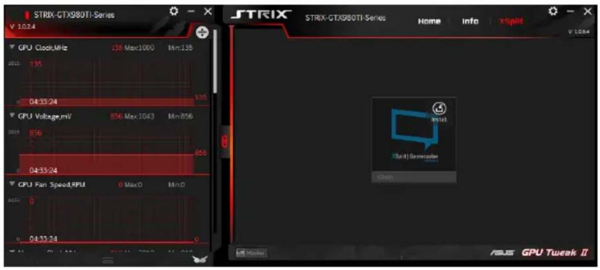 ASUS R7360DC2OC2GD5 - XSplitを起動する - 1