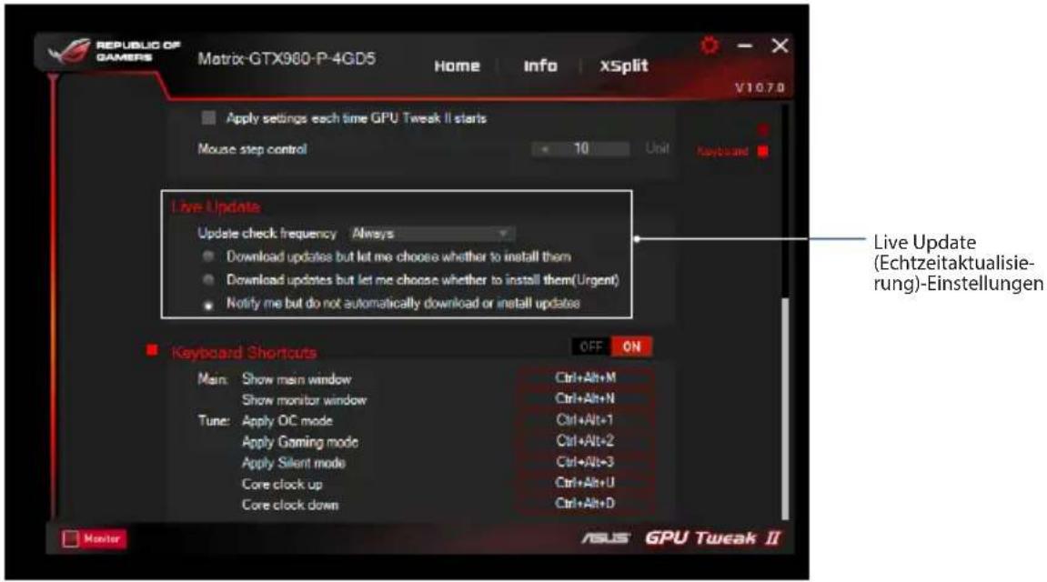 ASUS GT730MG2GD3 - Live Update (Echtzeitaktualisierung) - 1