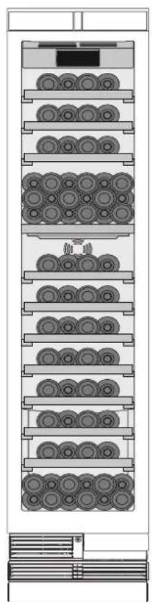 GAGGENAU RW414304 - Rangement des bouteilles - 2