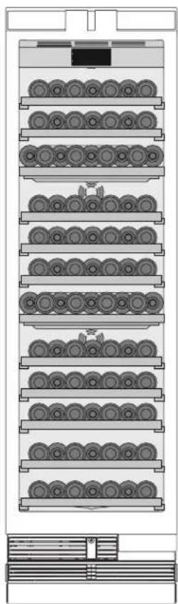 GAGGENAU RW466765 - Loading with additional shelves - 2