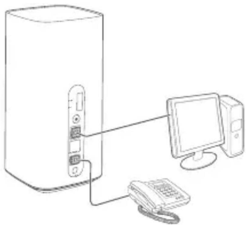 HUAWEI 5G CPE Pro H112372 - Connexion de plusieurs appareils - 1