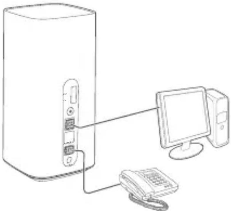 HUAWEI 5G CPE Pro H112372 - Conexión de muchos dispositivos - 1