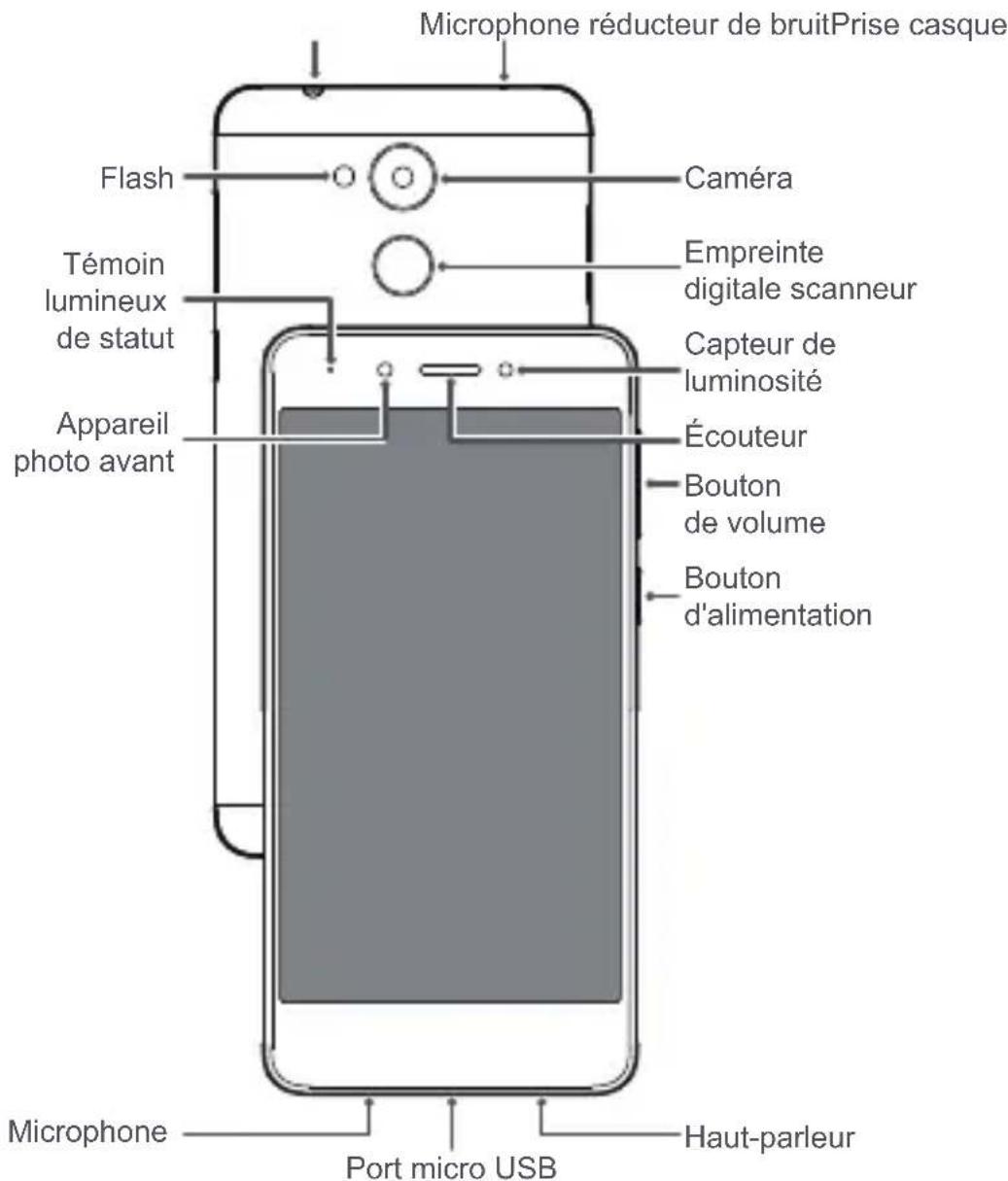 HUAWEI Honor 6C - Votre téléphone en un clin d'oeil - 2