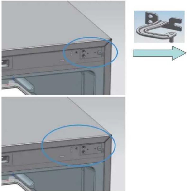 HOOVER HLF 1864XMN - Door Right-Left Change - 3