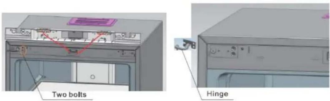 HOOVER HLF 1864XMN - Door Right-Left Change - 3