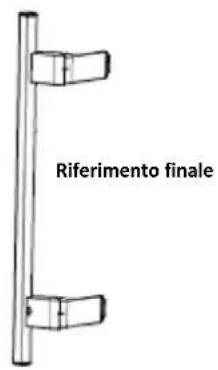 HOOVER HLF 1864XMN - Installazione della maniglia - 2