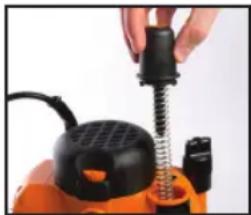 TRITON TRA001 - REMOVING THE PLUNGE SPRING - 1