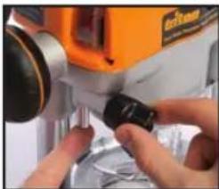 TRITON TRA001 - Mettre la défonceuse à zéro - 1