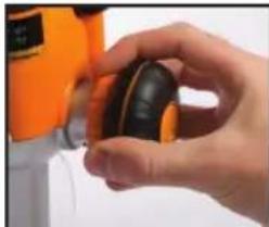 TRITON TRA001 - AJUSTE DE LA PROFUNDIDAD DE CORTE - 1