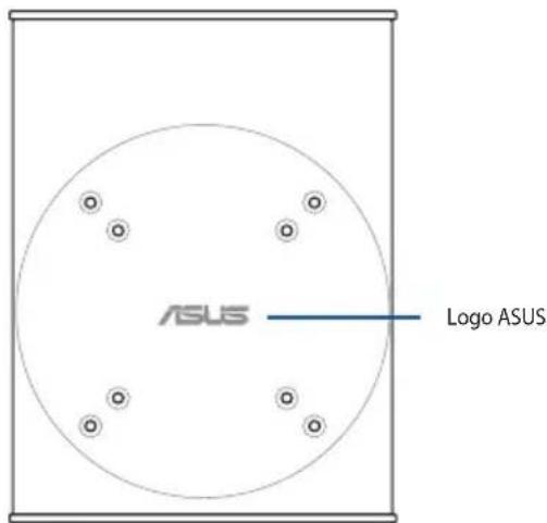 ASUS BX410 - Pour placer l'ordinateur sur un moniteur : - 3