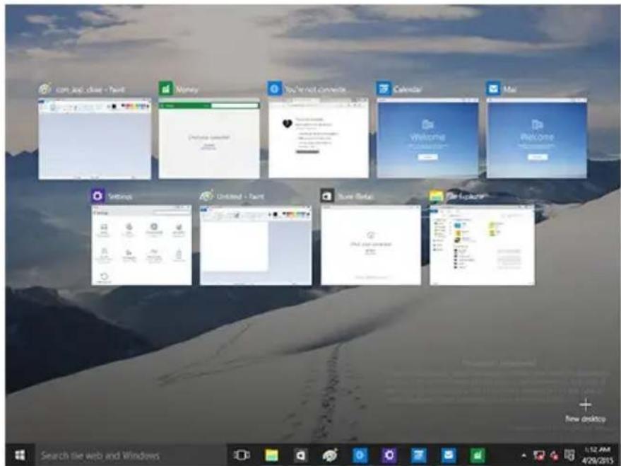 ASUS BX410 - Utiliser la vue des tâches - 1