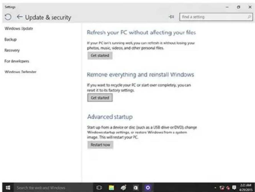 ASUS BX410 - Tout supprimer et réinstaller Windows® - 1