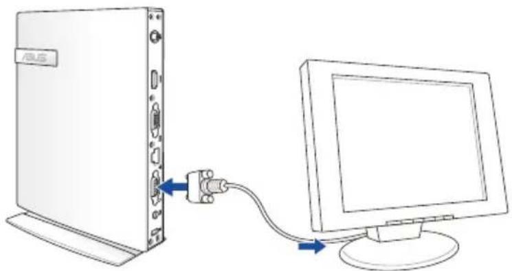 ASUS BX410 - Connexion d'un écran externe - 1