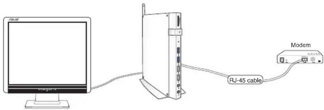 ASUS BX410 - Modem DSL/cable - 1