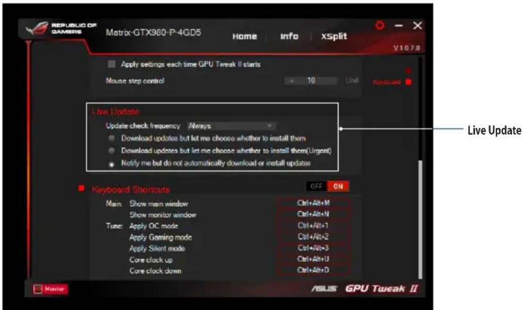 ASUS EXRX580 2048SP4G - Live Update - 1
