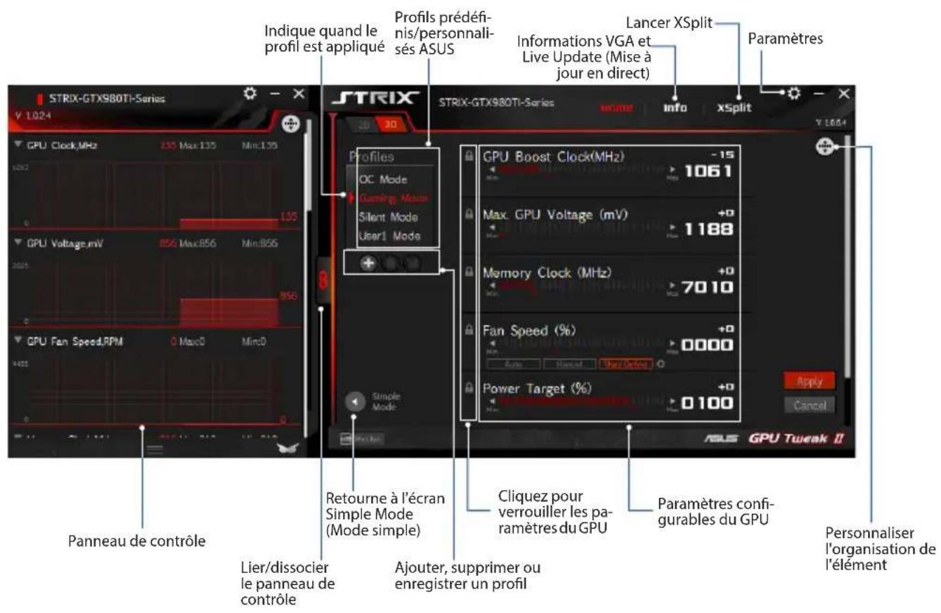ASUS EXRX580 2048SP4G - Mode professionnel - 1