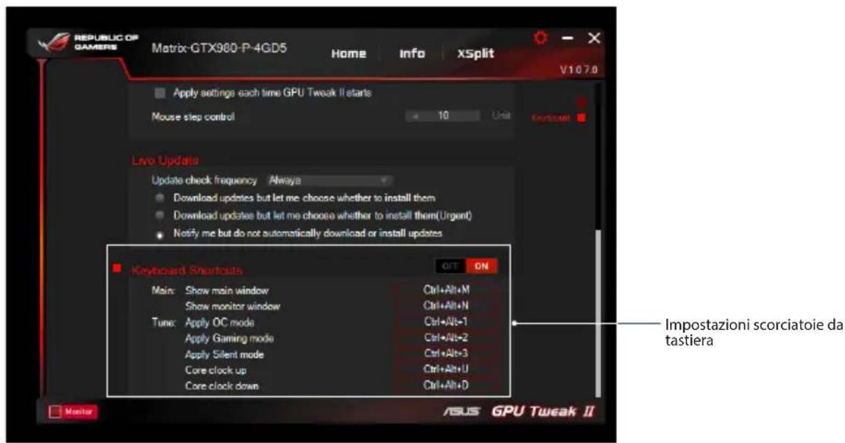 ASUS EXRX580 2048SP4G - Keyboard Shortcuts - 1