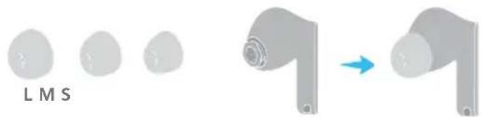 HUAWEI FreeBuds Pro 2 - Cómo cambiar los tapones - 1