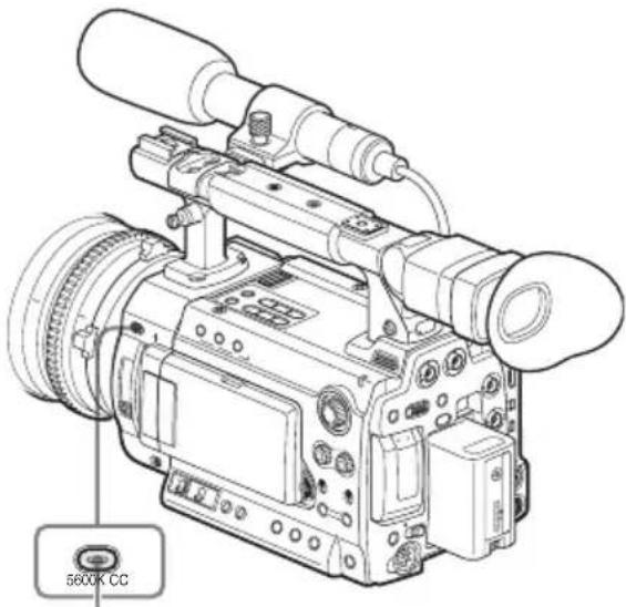 SONY PMWF3K - Utiliser le filtrre 5600K CC - 1