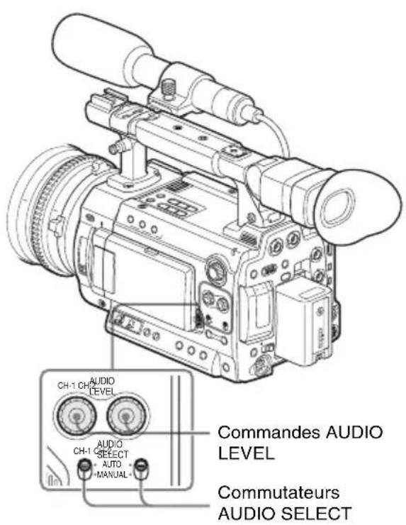 SONY PMWF3K - Enregistrer des signaux audio - 1