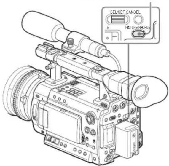 SONY PMWF3K - Mémoriser les réglages personnelisés en tant que profil d'image - 1
