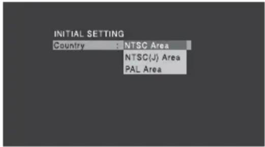 SONY PMW500 - Appuyez sur le bouton MENU. - 1