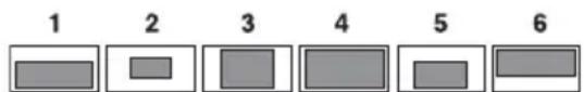 SONY PMW500 - Tournez le bouton MENU jusqu'à ce que la fenêtre de diaphragme automatique souhaïée apparaisse, puis appuyez sur le bouton. - 1