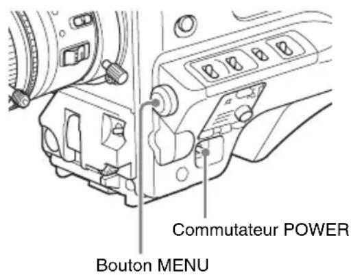 SONY PMW500 - Pour régler la région d'utilisation - 1