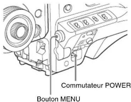 SONY PMWTD300 - Pour régler la région d'utilisation - 1