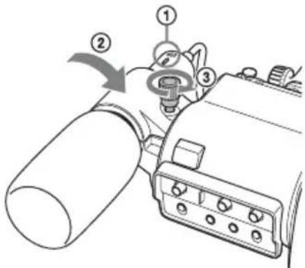 SONY PMWTD300 - Raccordement d'un microphone au connecteur MIC IN - 2
