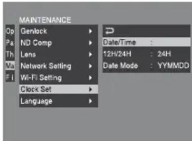 SONY PMWTD300 - Pour annuler le réglage - 1