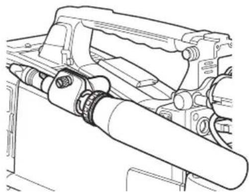 SONY PMWTD300 - Raccordement de microphones aux connecteurs AUDIO IN - 2
