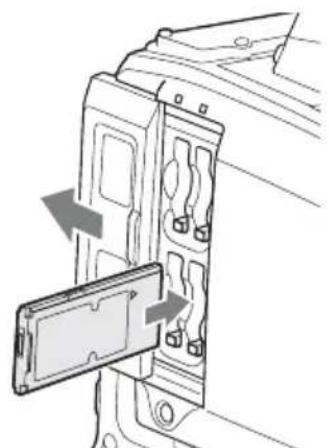SONY PMWTD300 - Pour charger les cartes mémoire SxS - 1