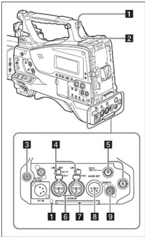 SONY PMWTD300 - Arrière - 1