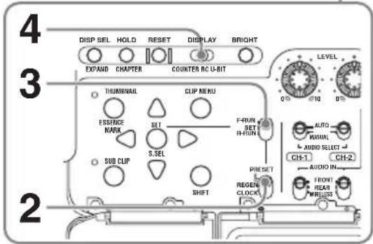 SONY PDW700 - Mode ECS (Extended Clear Scan) - 1
