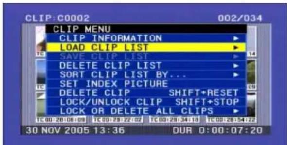 SONY PDWF335K - Insertion d'un plan sélectionné dans l'écran des miniatures de la liste de plans - 3