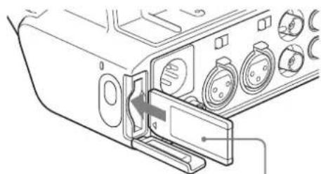 SONY PDWF335K - Pour insérer un « Memory Stick » - 2