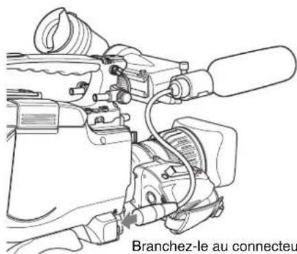 SONY PDWF335K - Utilisation du microphone fourni - 3